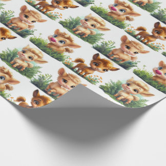 Schattige Baby-inpakpapier Cadeaupapier