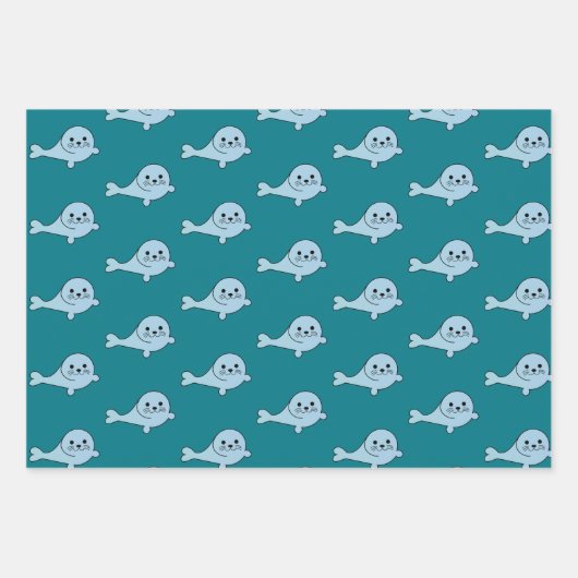 Schattige Baby Inpakpapier Vel (Voorkant)