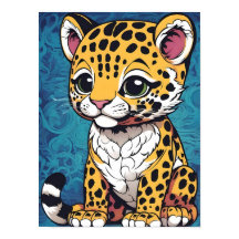 Schattige Baby Jaguar – De felle schoonheid van de