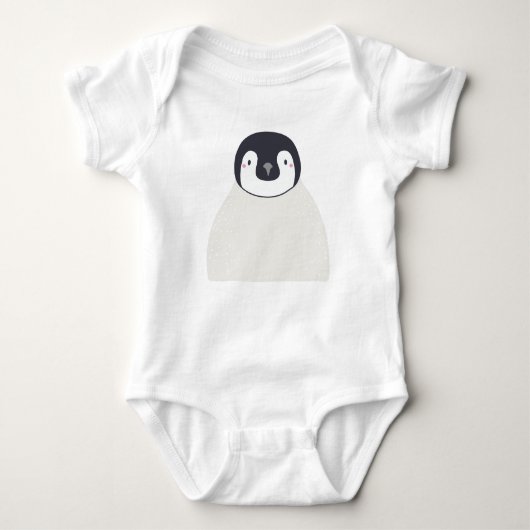 Schattige baby jersey bodysuit met een leuke pen (Voorkant)