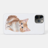 Schattige Baby Kitten Schattige Case-Mate iPhone Case (Achterkant (horizontaal))