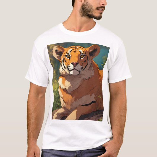 Schattige Baby Koala op de rug van mama. T-shirt (Voorkant)