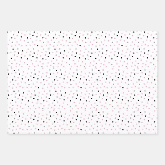 Schattige Baby Koe Coördinerende Set van Inpakpapier Vel (Voorkant 2)