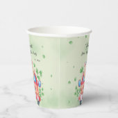 Schattige Baby Lamb Baby shower Papieren Bekers (Rechts)