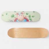 Schattige Baby Lamb Skateboard (Horizontaal)