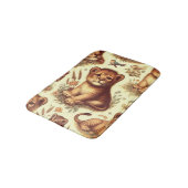 Schattige Baby Lion Pattern Badmat (Gekanteld)
