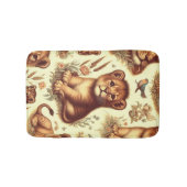 Schattige Baby Lion Pattern Badmat (Voorkant)
