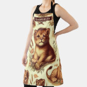  Schattige Baby Lion Pattern Schort (Insitu)