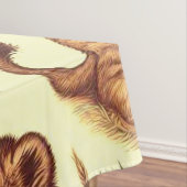 Schattige Baby Lion Pattern Tafelkleed (Voorbeeld)