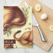  Schattige Baby Lion Pattern Theedoek (Quarter Fold)