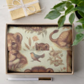  Schattige Baby Lion Pattern Tissuepapier (Geschenk)