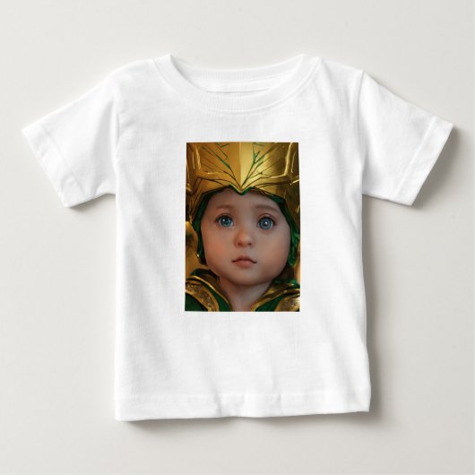 Schattige Baby Loki Cartoon Art – Ultra Realistic (Voorkant)