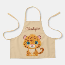Schattige baby luipaard safari dier kinderen