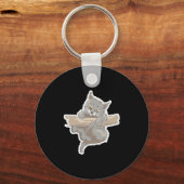 schattige baby lynx sleutelhanger (Voorkant)