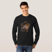 Schattige baby mammoet  1 t-shirt (Voorkant volledig)