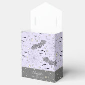 Schattige Baby Meisje Vleermuizen Halloween & Herf Bedankdoosjes (Geopend)