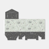 Schattige Baby Meisje Vleermuizen Halloween & Herf Bedankdoosjes (Uitgevouwen)