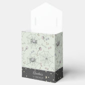 Schattige Baby Meisje Vleermuizen Halloween & Herf Bedankdoosjes (Geopend)