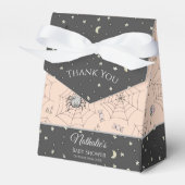 Schattige Baby Meisje Vleermuizen Halloween & Herf Bedankdoosjes (Voorkant Zijde)