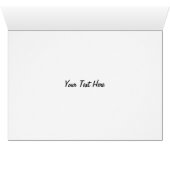 Schattige  Baby met kroon en blauwvogels (Binenzijde Horizontaal (Onderkant))