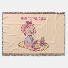 Schattige Baby-motief Deken