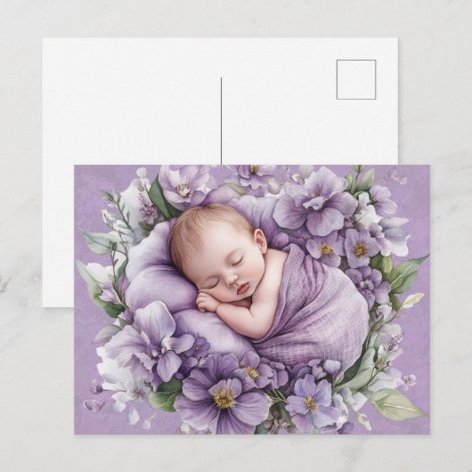 Schattige Baby-neutraal briefkaart (Voorkant / Achterkant)