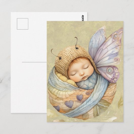 Schattige Baby-neutraal briefkaart (Voorkant / Achterkant)