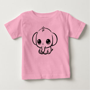 Schattige Baby Olifant