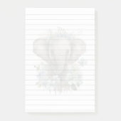 Schattige Baby Olifant 3M Post-it® Notities Notes (Voorkant)