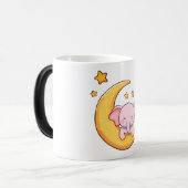 Schattige baby olifant magische mok (Voorkant links)