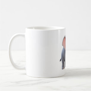 Schattige Baby Olifant Nursery Cartoon Koffiemok