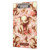  Schattige Baby Olifantspatroon Klembord (Links)