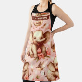 Schattige Baby Olifantspatroon Schort (Insitu)