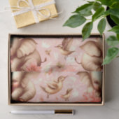 Schattige Baby Olifantspatroon Tissuepapier (Geschenk)