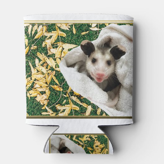 Schattige Baby Opossum Blikjeskoeler (Achterkant)