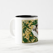 Schattige Baby Opossum Tweekleurige Koffiemok (Voorkant links)