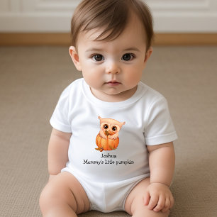 Schattige Baby Owl Baby Jersey Bodysuit
