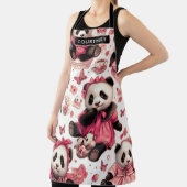 Schattige Baby Panda Naadloos Schort (Insitu)