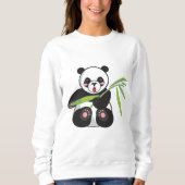 Schattige Baby Panda Sweatshirt (Voorkant)