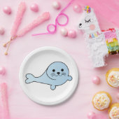 Schattige Baby Papieren Bordje (Feest)