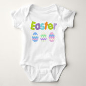 Schattige Baby Pasen Design Romper (Voorkant)