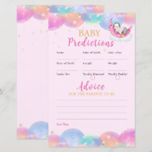 Schattige Baby Penguin Roze Baby shower Spel