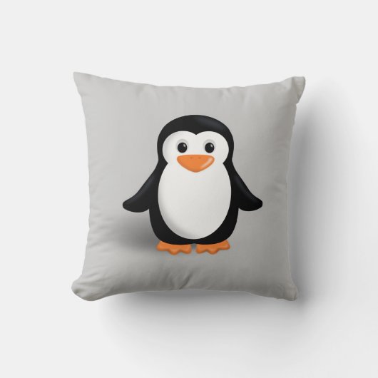 Schattige baby pinguïn kussen (Voorkant)