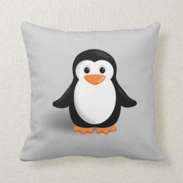 Schattige baby pinguïn kussen