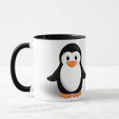 Schattige baby pinguïn mok (Links)