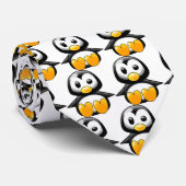 schattige baby pinguïn stropdas (Opgerold)