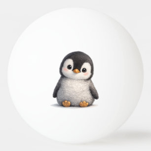 Schattige Baby Pinguïn – Zachte & Aandoenlijke Ont Pingpongbal