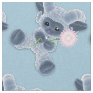 Schattige Baby Pluche Speelgoed Ram Country Blue Stof