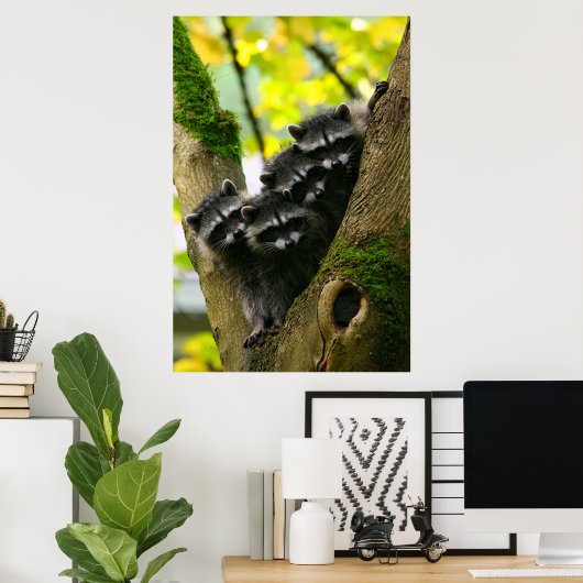 Schattige Baby Poster (Thuiskantoor)