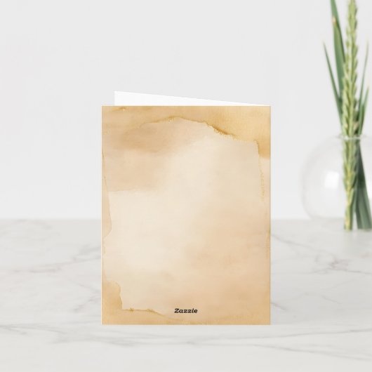 Schattige Baby rendier kerstboodschap Feestdagen Kaart (Achterkant)